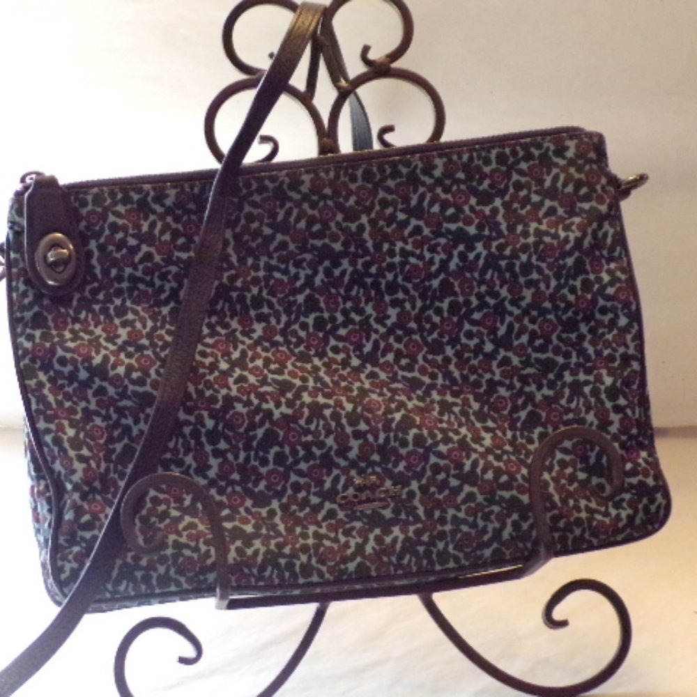 Coach Floral Crossbody Bag